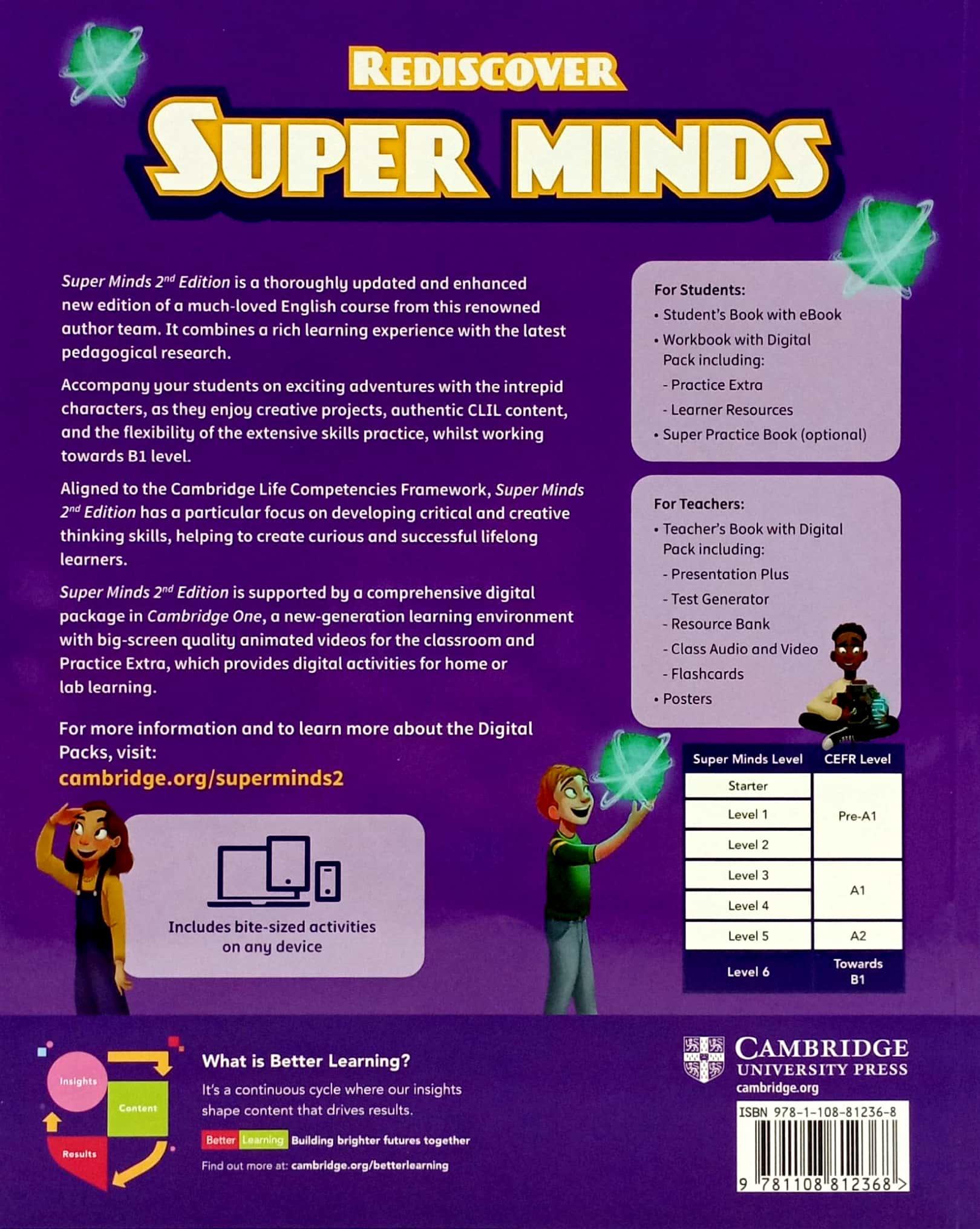 Super Minds Level 6 Student's Book With eBook British English - 2nd Edition