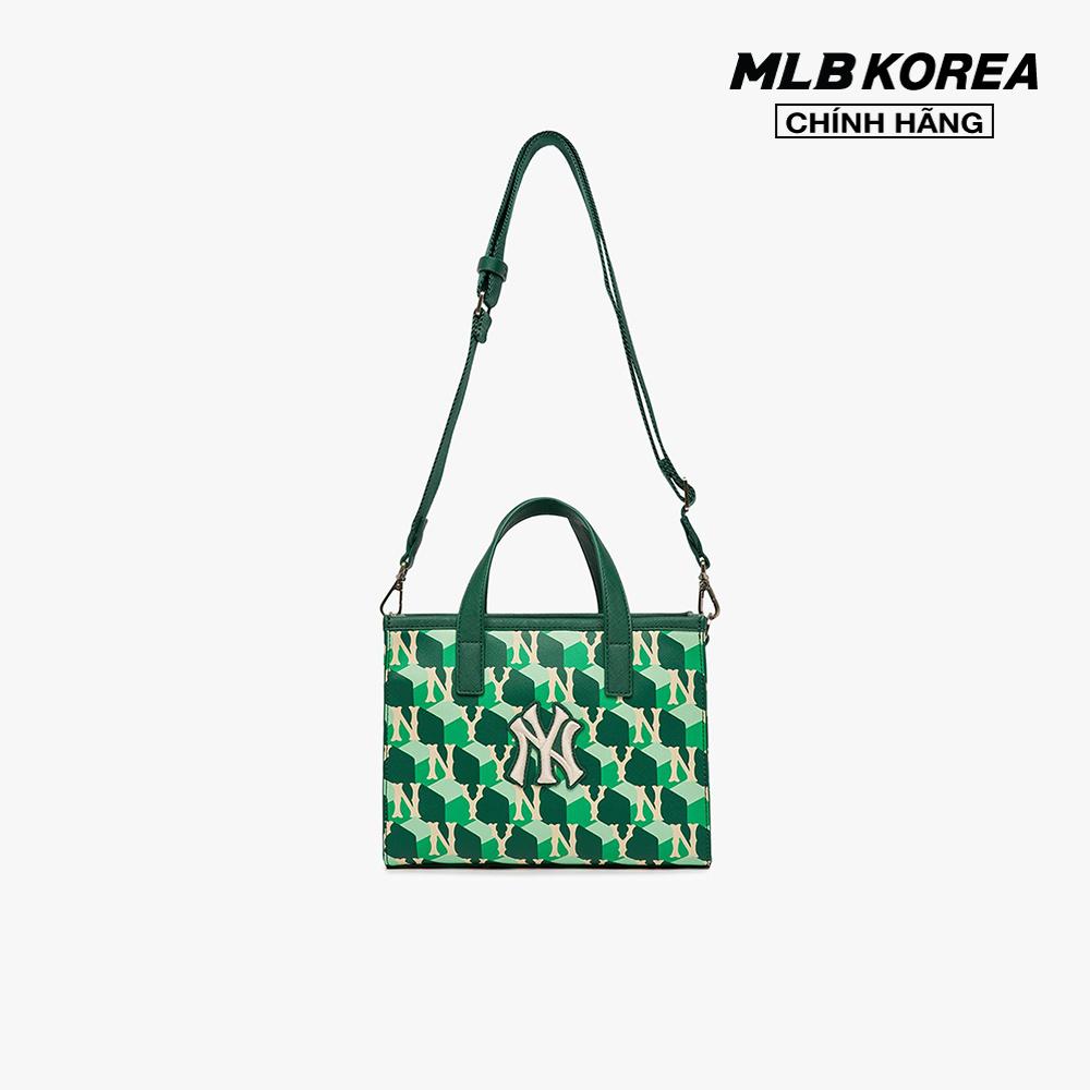 MLB - Túi tote chữ nhật Cube Monogram Small 3AORS022N-43BRD