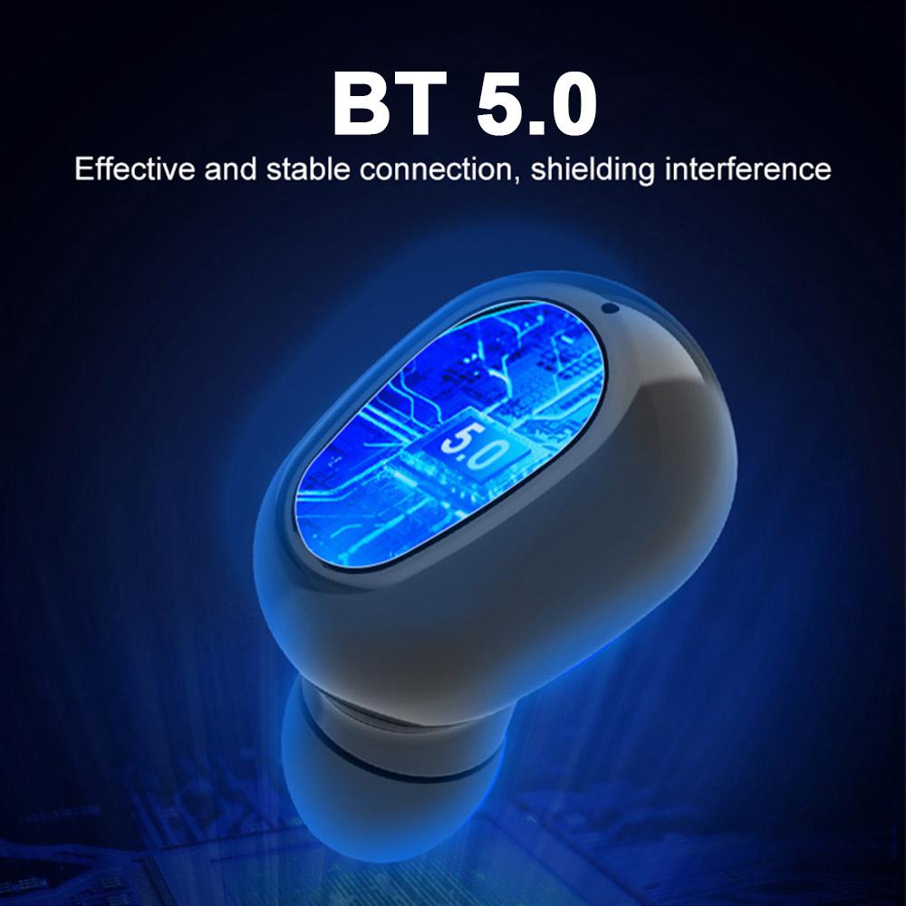Tai nghe không dây L22 TWS Bluetooth 5.0 Mini Stereo Earbuds thể thao có micrô Loại bỏ tiếng ồn