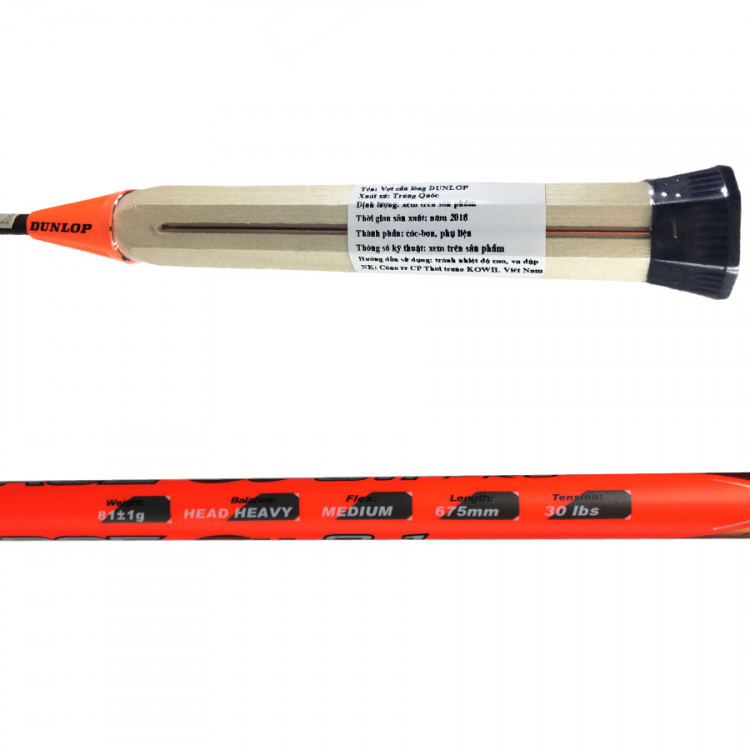 Vợt cầu lông Dunlop - FORCE CU PRO 8.1 G1 NH