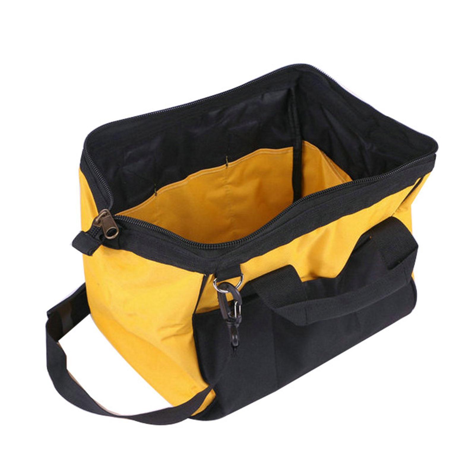 Multifunctional Tool Pouch with Zipper Car Repair for Carpenters Electrician