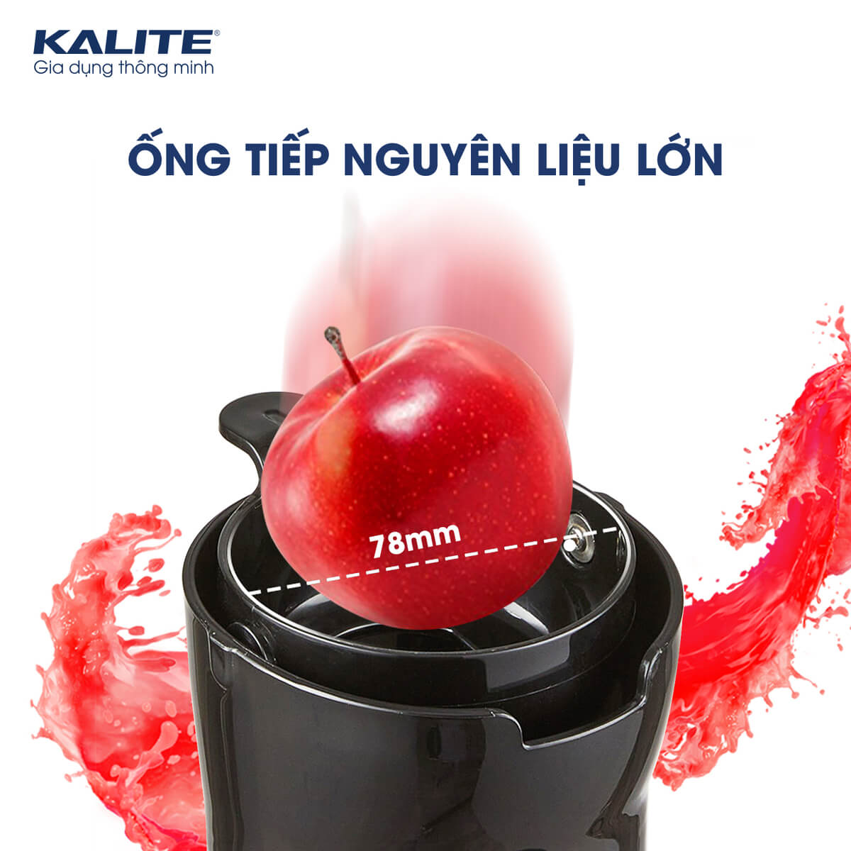 Máy ép chậm Kalite KSJ4415. Hàng chính hãng