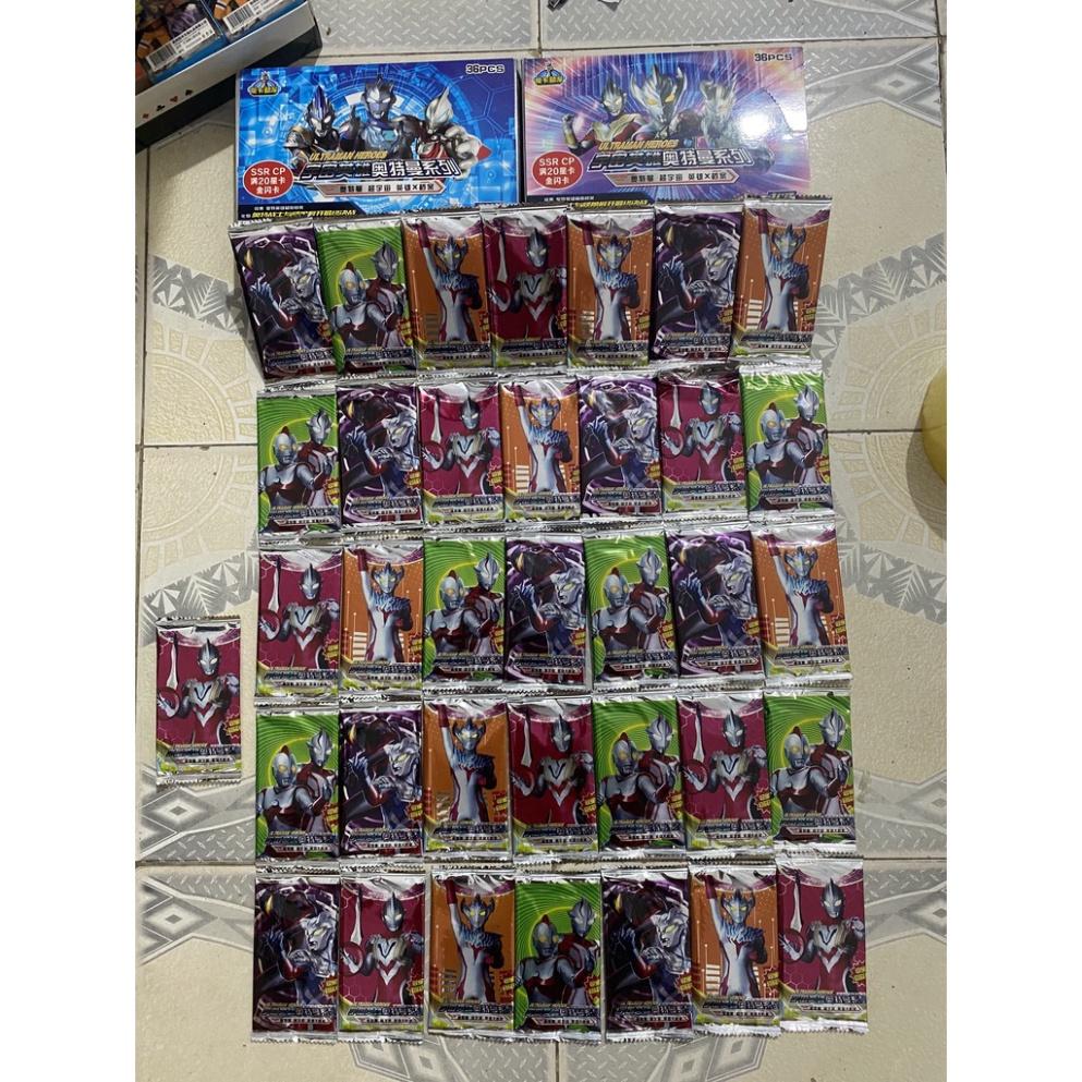 Set 5 ảnh thẻ phẩm giá Anime siêu nhân anh hùng ULTRAMAN tự nhiên chibi xinh xẻo vô cùng rẻ (Mẫu mới