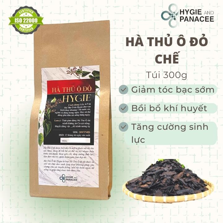 Hà Thủ Ô Đỏ Hygie Túi 300g Giúp Bổ Khí Huyết Giảm Tóc Bạc Sớm