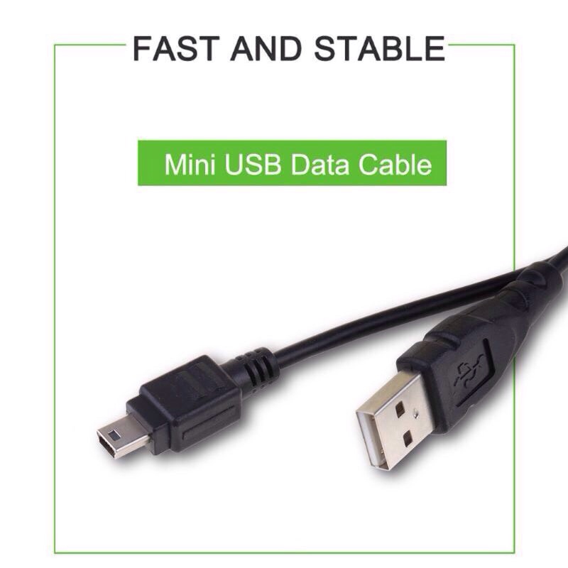 Cáp mini USB sang USB 2.0 Dài 0.4m Hàng Nhập Khẩu
