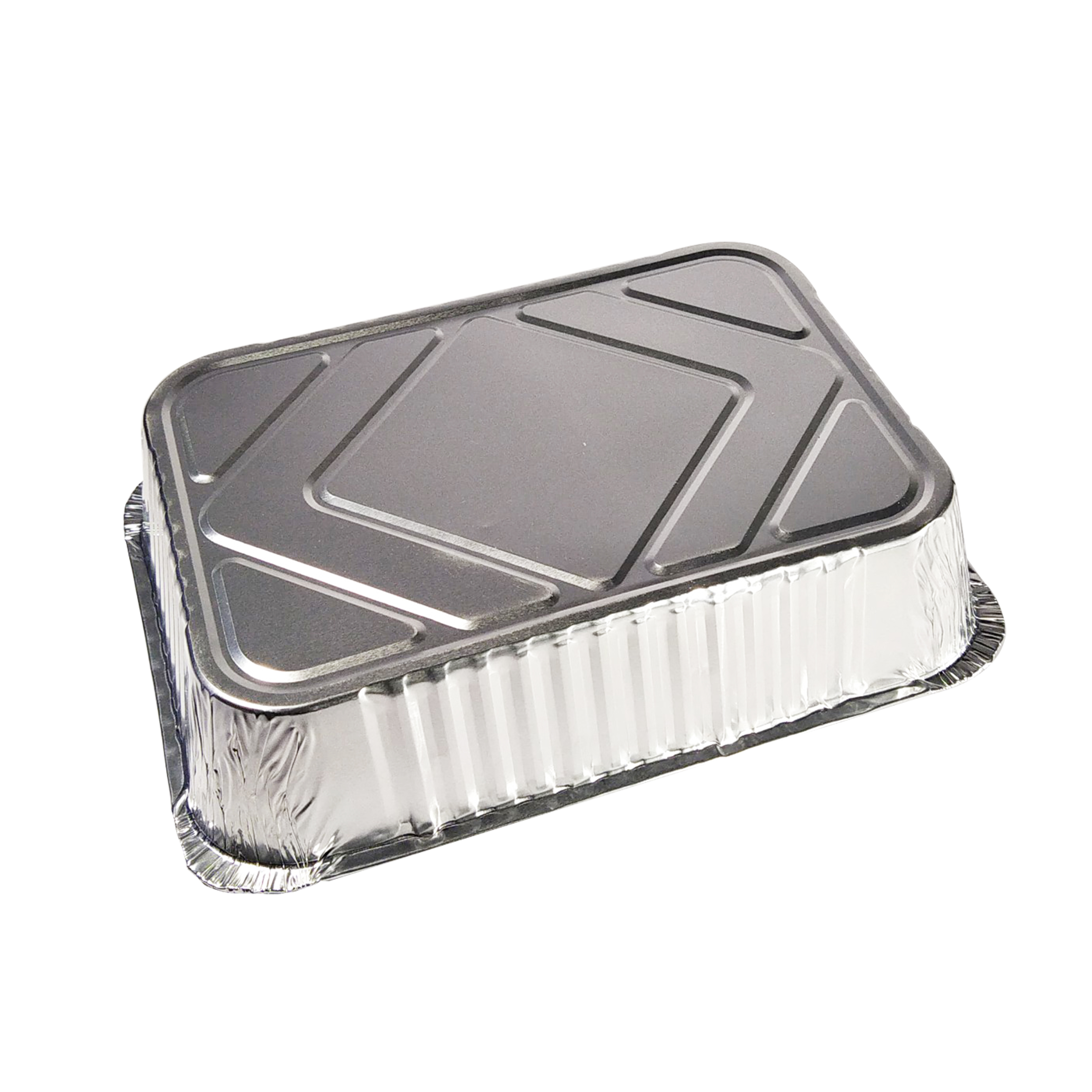 Set 10 hộp nhôm sử dụng 1 lần loại 1900ml, kích thước 26 x 19 x 6.3 cm