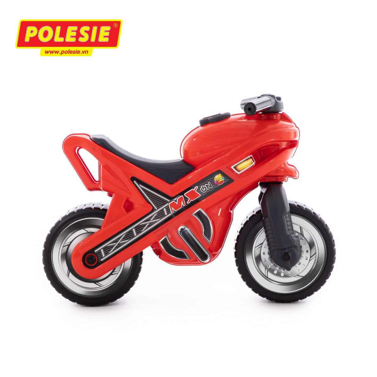 Xe chòi chân mô tô MX (đỏ) 46512 - Polesie Toys