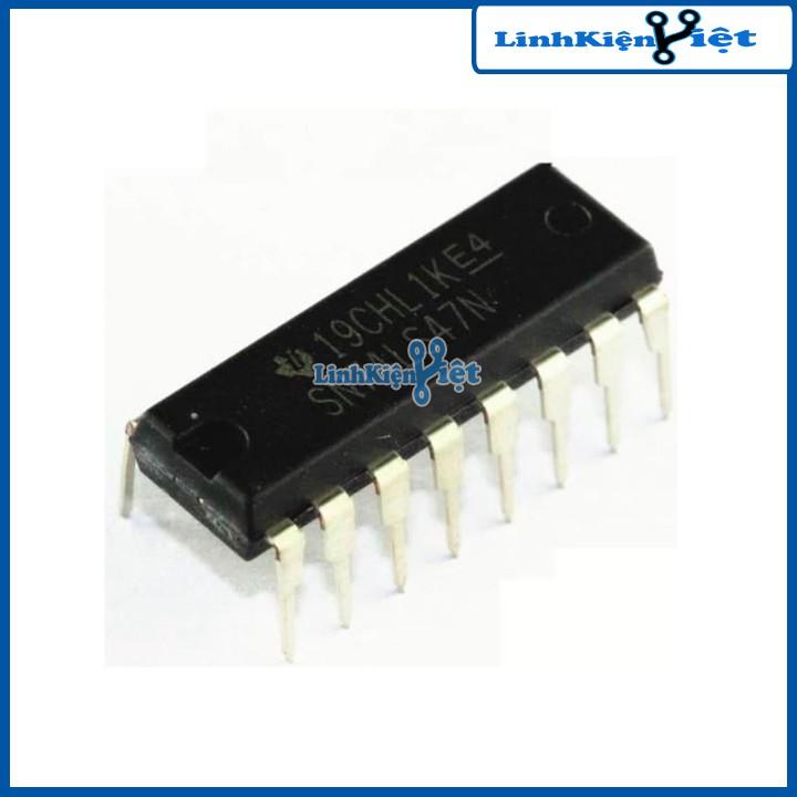 74LS47 BCD to 7-segment Decoder/Driver DIP16