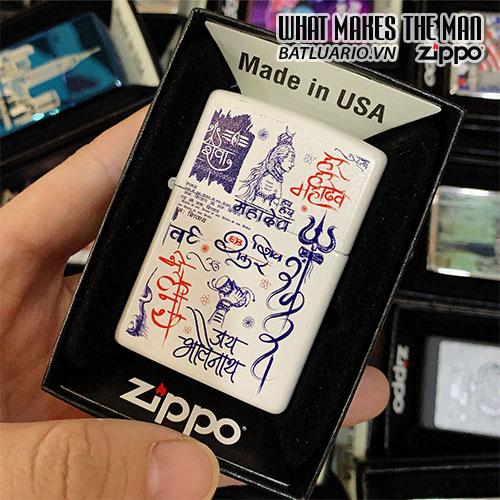 Bật Lửa Zippo 214 Lord Shiva 5 2 Mặt