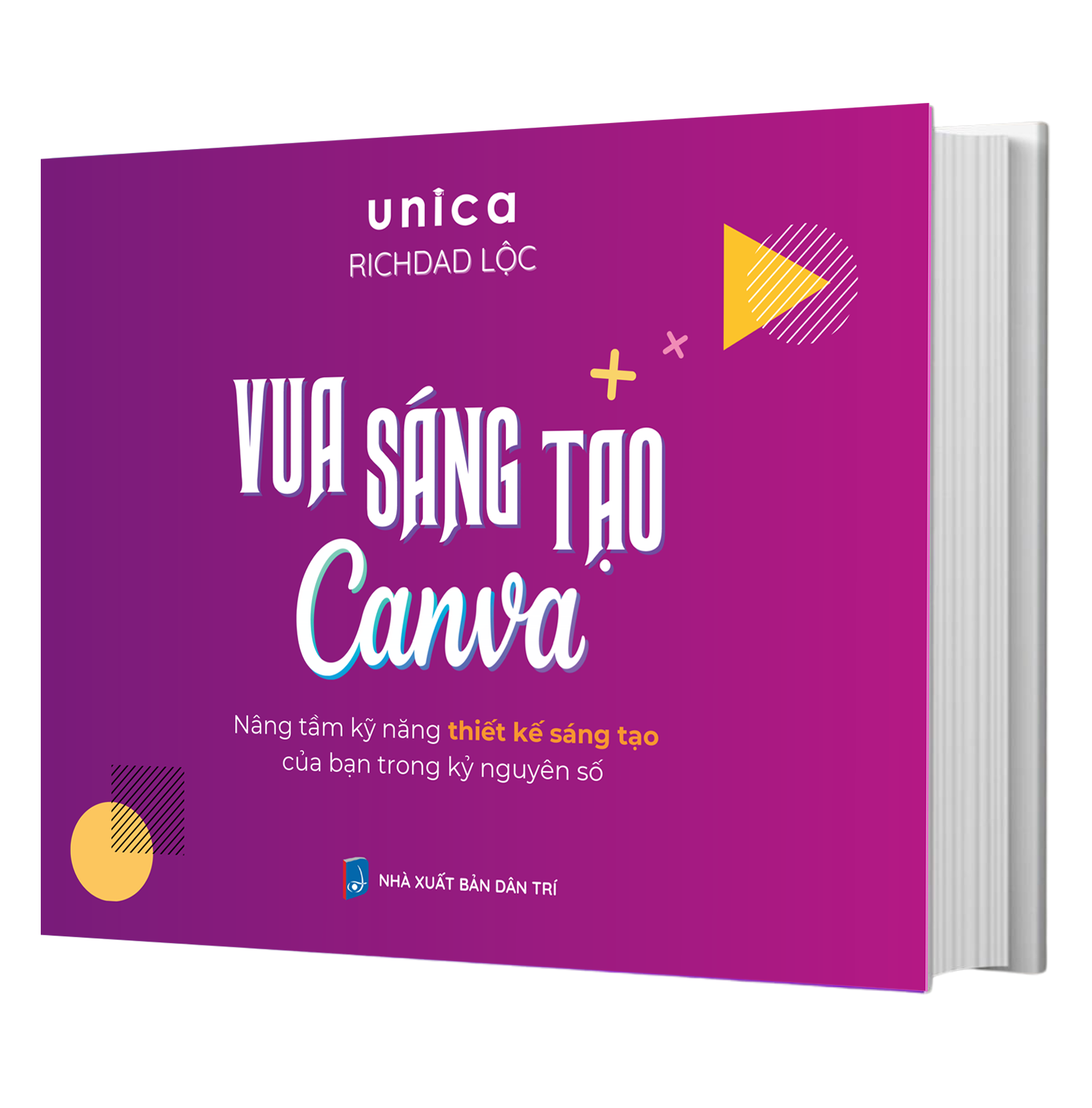 Combo 2 Sách Thành thạo Canva trong 21 ngày - Vua Sáng tạo Canva cùng Richdad Lộc kèm khóa học online