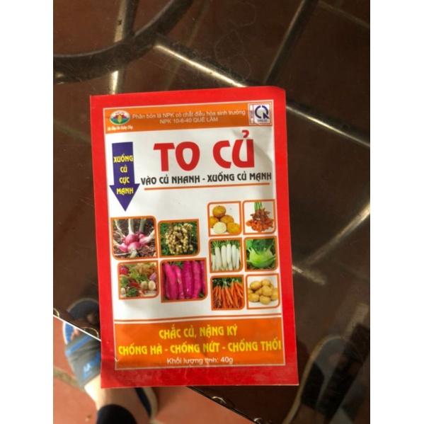 Phân bón lá to củ