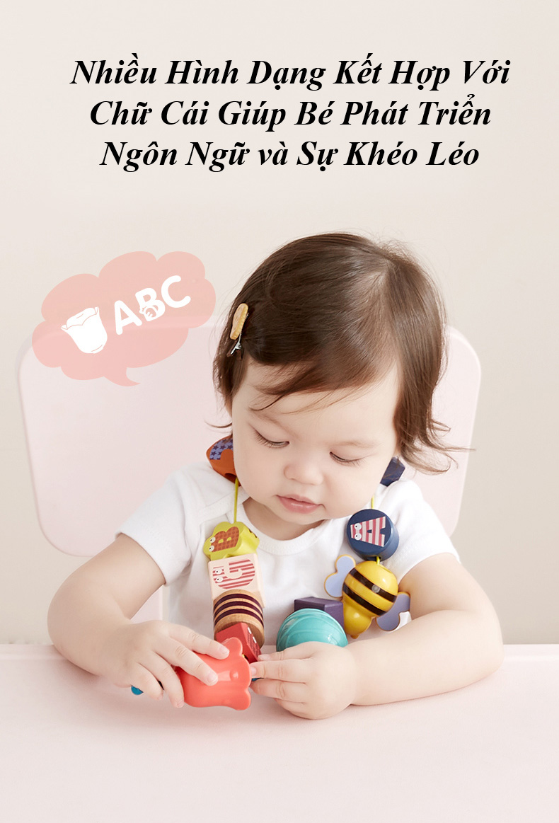 Bộ Xâu Hạt Rèn Luyện Khéo Léo và Trí Tuệ - KUB