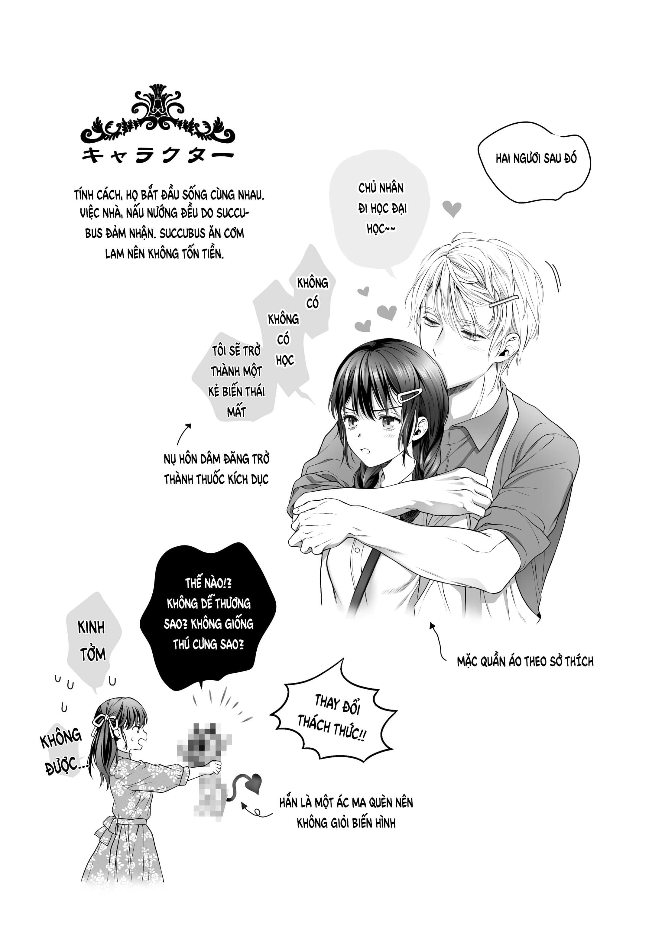 [21+] cô gái chuni bị succubus hào nhoáng cướp đoạt nhiều thứ chapter 2.2 8