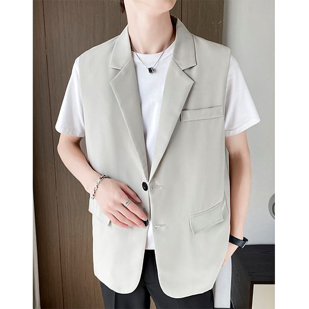 Áo Vest Nam chất liệu polyester ko nhăn, không phai màu, sang trọng lịch lãm trẻ trung N47