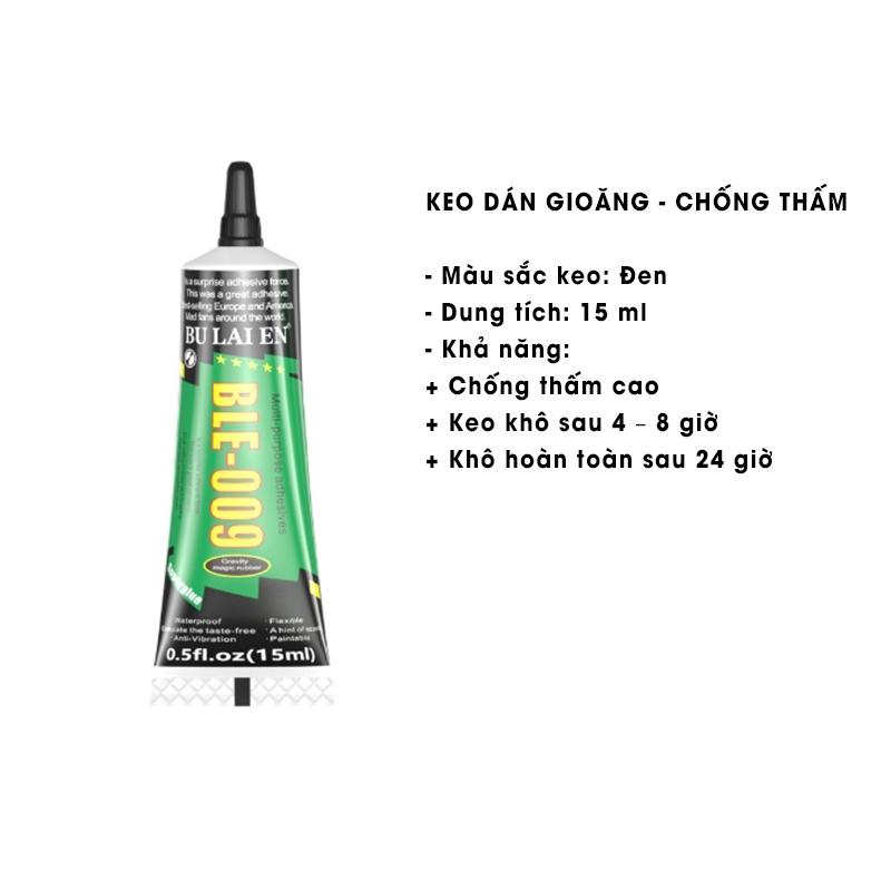 Cuộn 1.7 mét Gioăng Cao Su Gắn Ngoài Kính Lái Xe Ô Tô Chữ H thay thế gioăng chân kính bên ngoài bị nứt do phơi nắng