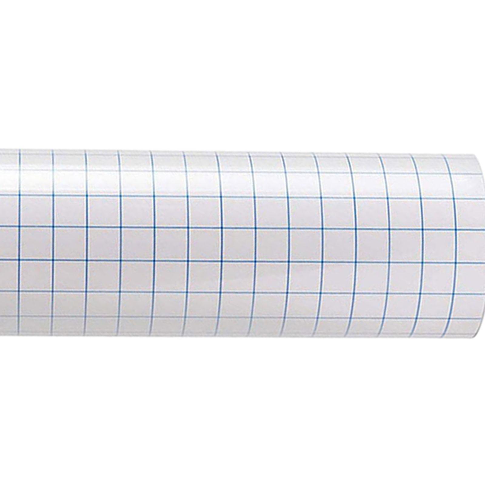 Vinyl Transfer Paper Tape Roll Application Tape for Sticky with Alignment Grid for Car