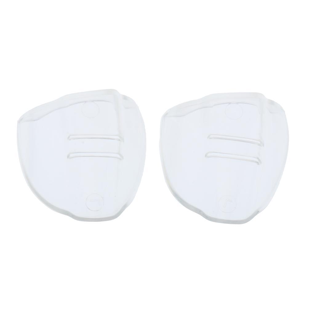 2-6pack 1Pair Eyewear Side Shields Safety Glasses Protection Clear Single Hole