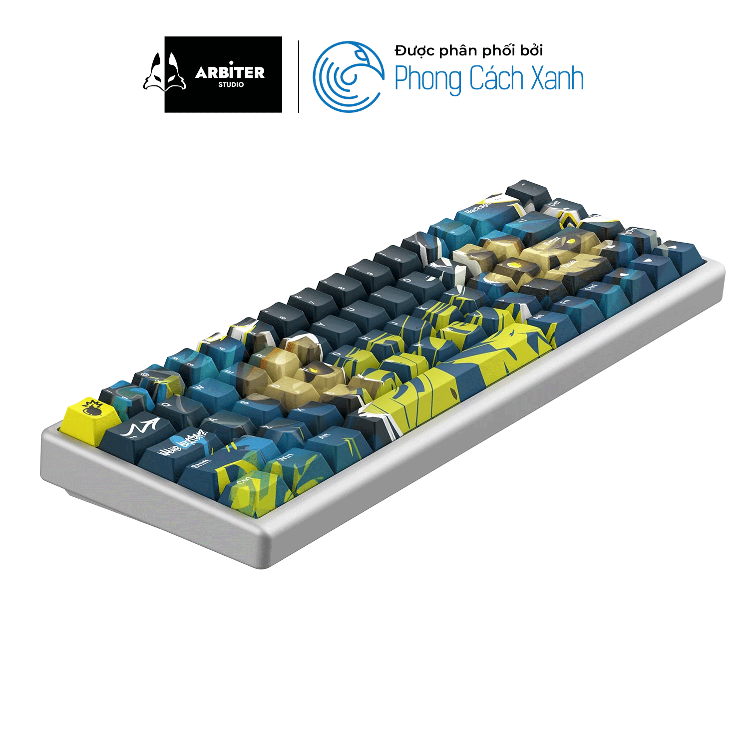 Bàn phím từ HE Arbiter Studio Polar 65 Calabera - Limited Edition - Hàng Chính Hãng