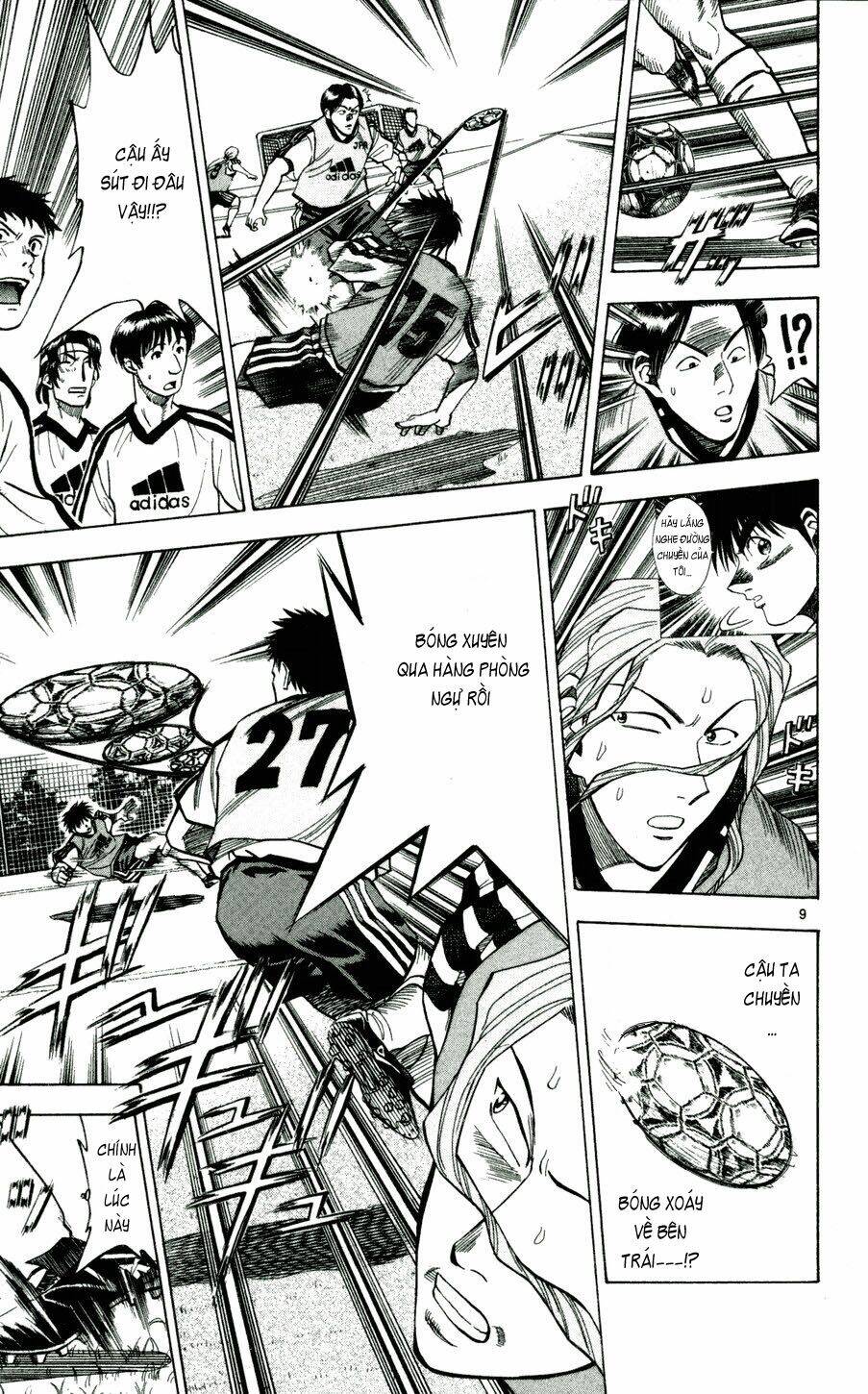 vũ điệu trên sân cỏ - fantasista chapter 41 8