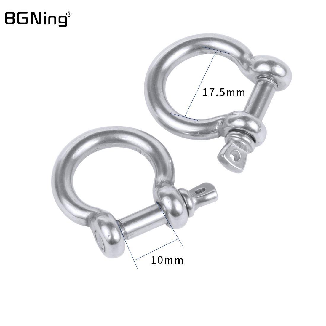 Thép không gỉ D-Ring hình chữ D-Buckle cho GoPro Action Lặn máy ảnh Khay phụ kiện lặn dưới nước