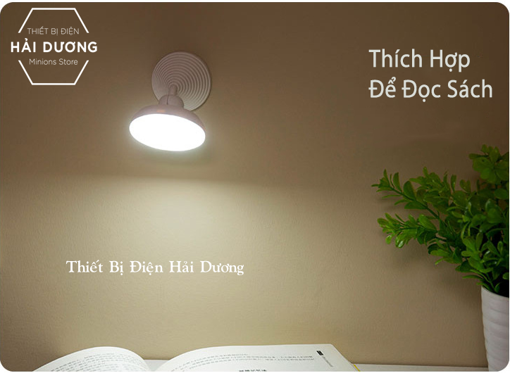 Đèn Led đọc sách học bài làm việc dán tủ di động thông minh chiếu sáng - Cảm ứng chuyển động - Có Video