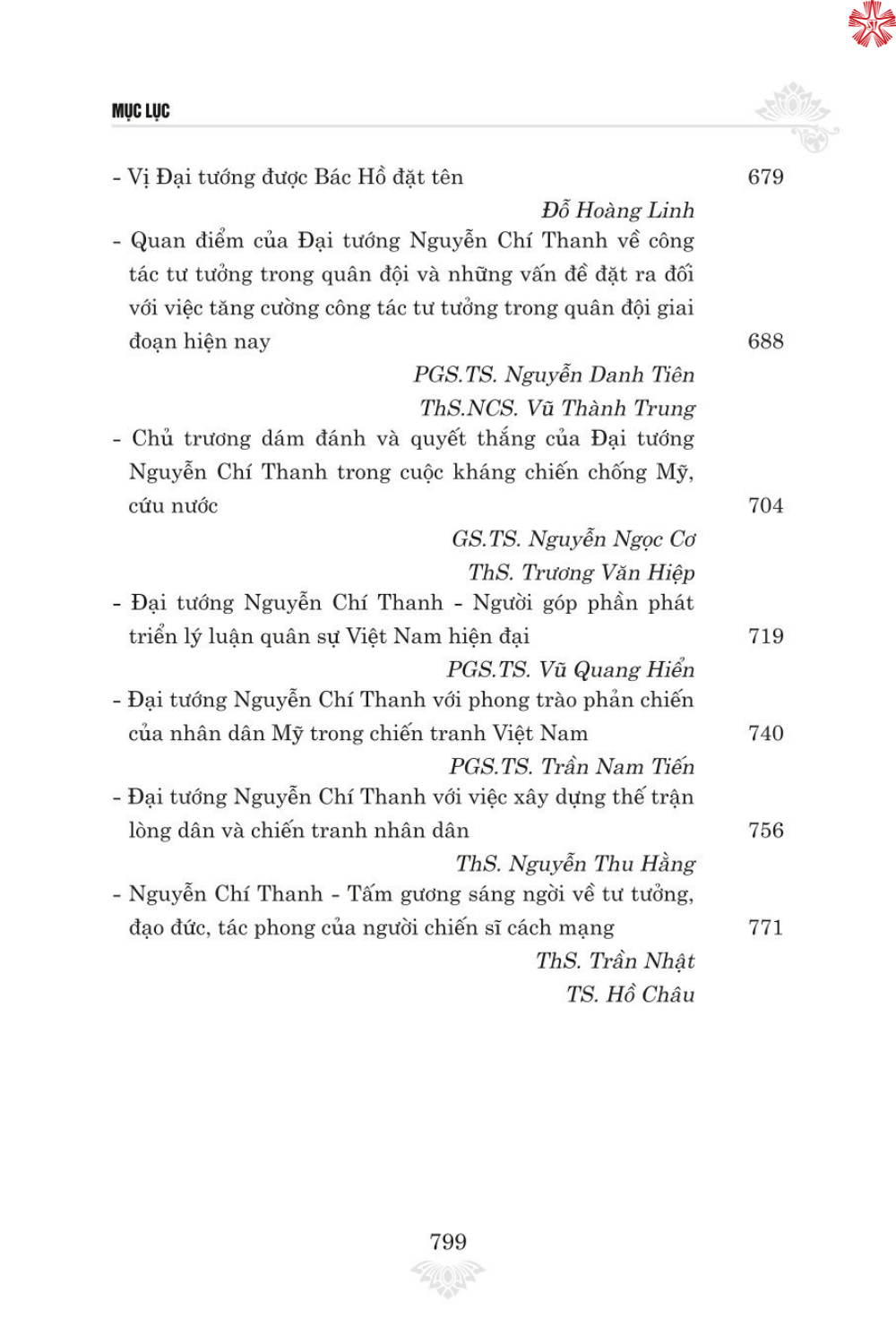 Đại tướng Nguyễn Chí Thanh nhà lãnh đạo xuất sắc của Đảng vị tướng tài ba của quân đội nhân dân Việt Nam ( bản in 2024)
