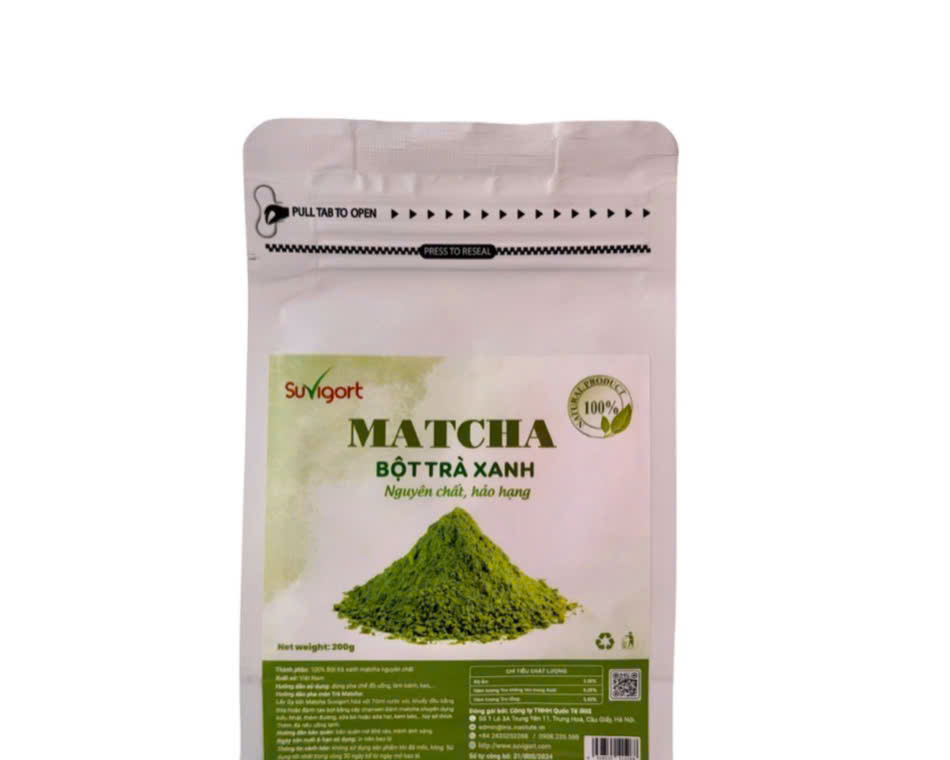 Bột trà xanh Matcha nguyên chất 200gr