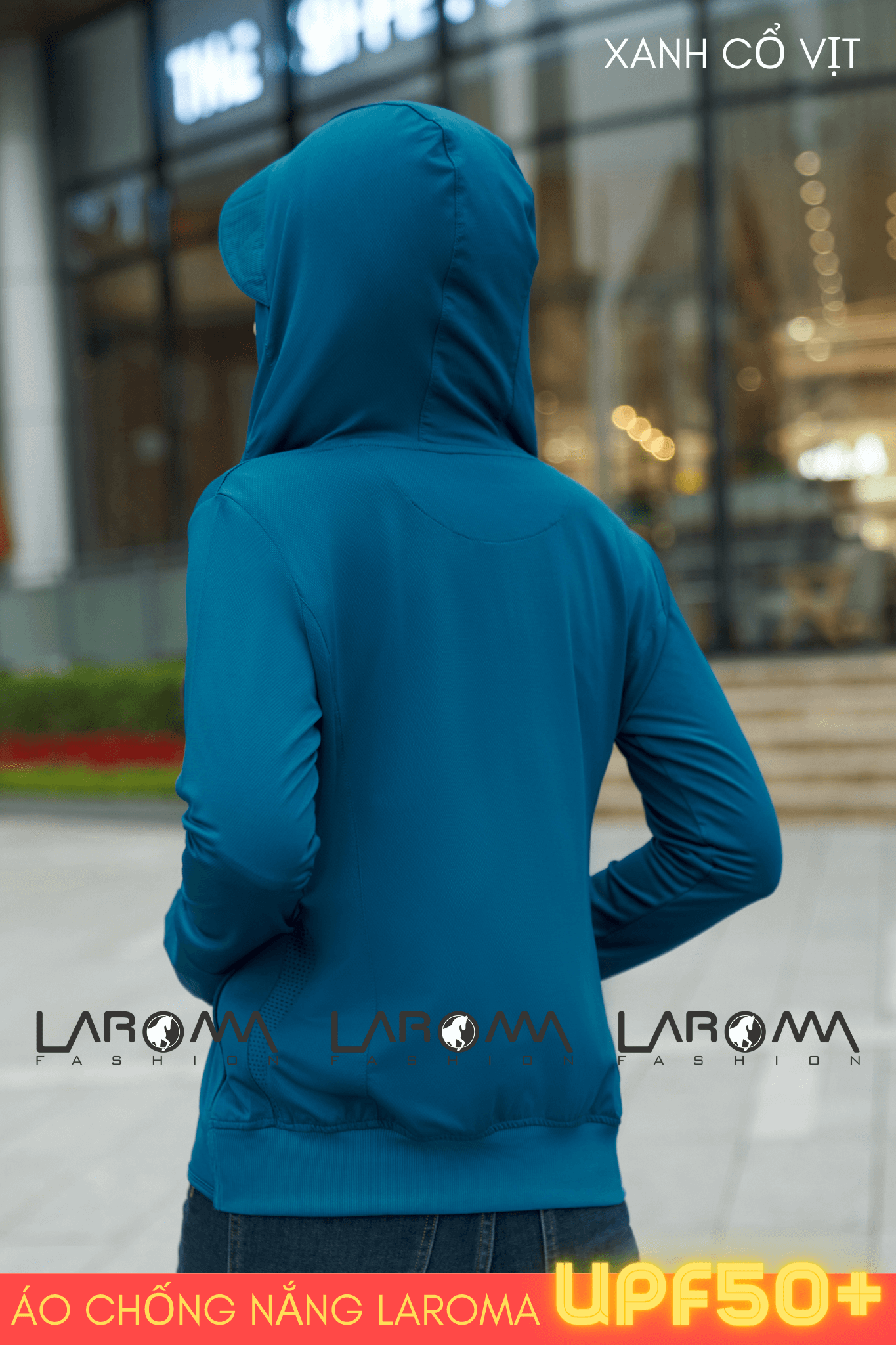 Áo Chống Nắng Nữ Cotton Laroma| UPF50+ | Vải Thơm | Làm Mát | Thời Trang | Đa Dụng