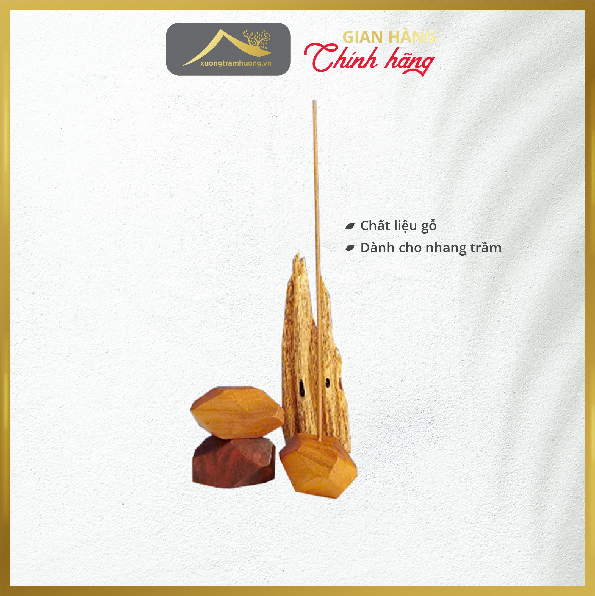 Đế Đốt Nhang Trầm Hương Không Tăm Xưởng Trầm Hương Xông Nhà Tẩy Uế Đồ Thờ Cúng Phong Thuỷ