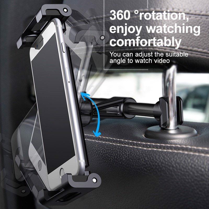 Đế giữ điện thoại / iPad trên xe hơi Baseus Backseat Car Mount- Hàng Chính Hãng