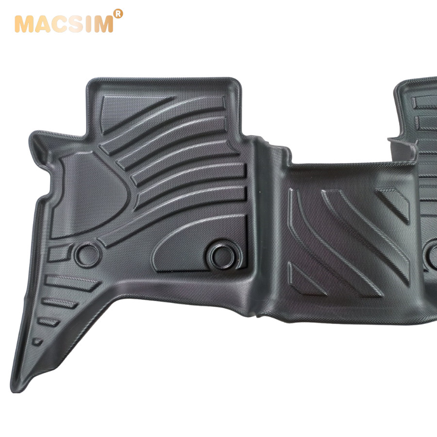 Thảm lót sàn xe ô tô Mazda BT50 2015- 2019 Nhãn hiệu Macsim chất liệu nhựa TPE cao cấp.