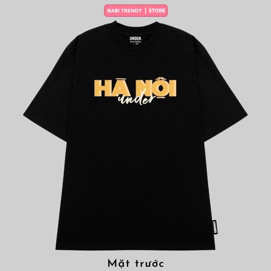 Áo Thun Tay Lỡ Hà Nội 36 phố phường áo phông Unisex Form Rộng Thoáng Chất Cotton - Babi Trendy ATC11