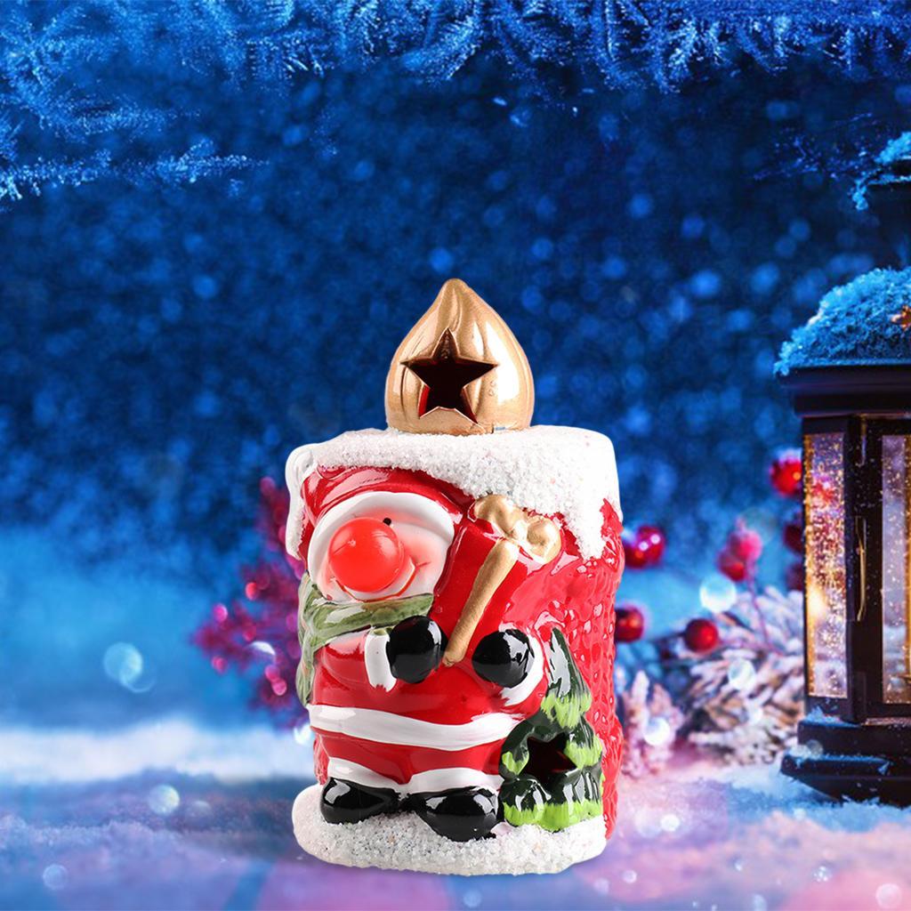 Christmas Candle Lantern Portable Flashing Mini for Festival Gift Boys candle