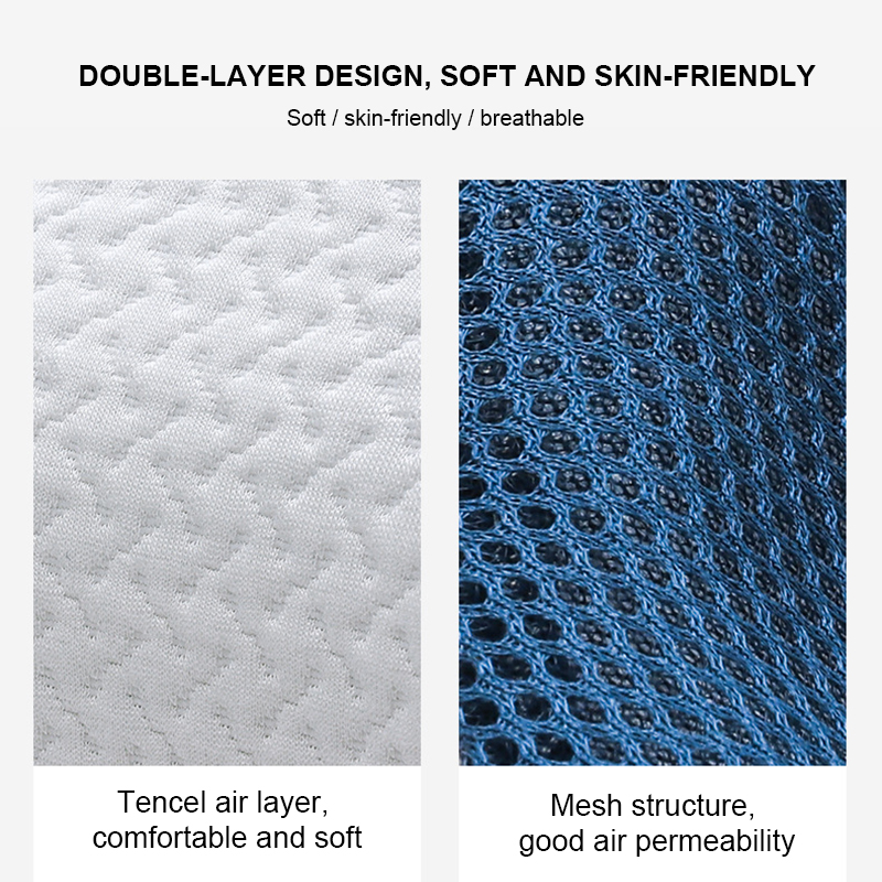 Gối ngủ hỗ trợ tư thế cổ, thiết kế kiểu cánh bướm Memory Foam Pillow Neck Support
