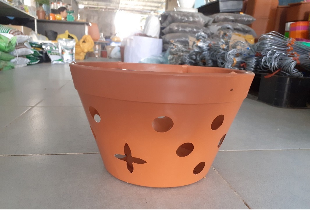 20 CHẬU GIẢ ĐẤT TRỒNG LAN FI 27cm