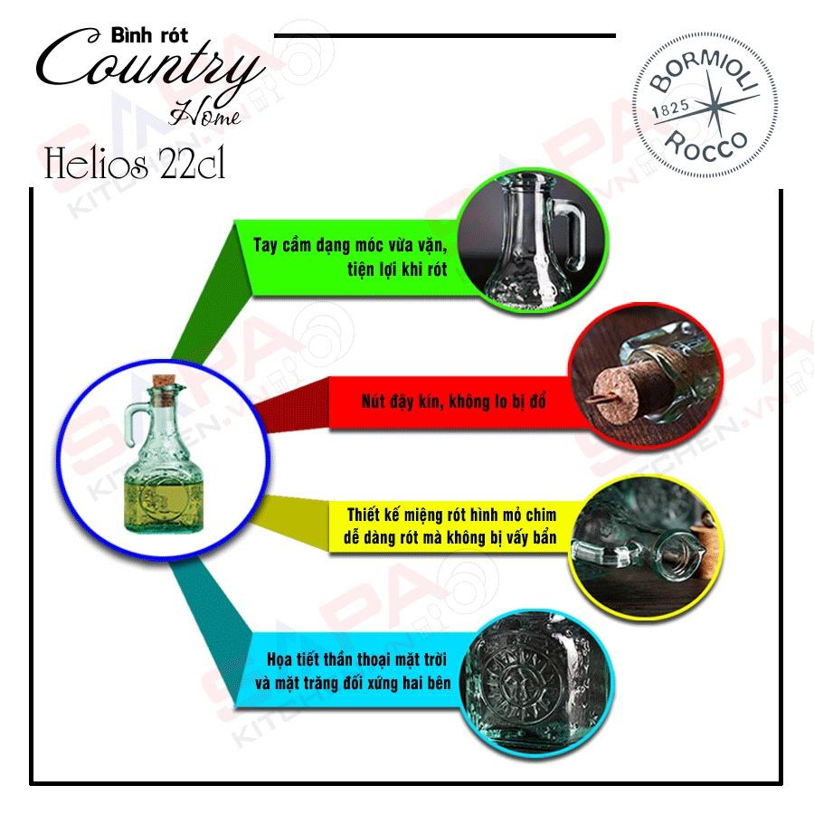 Bình rót thủy tinh CH Helios 25cl - Hàng chính hãng