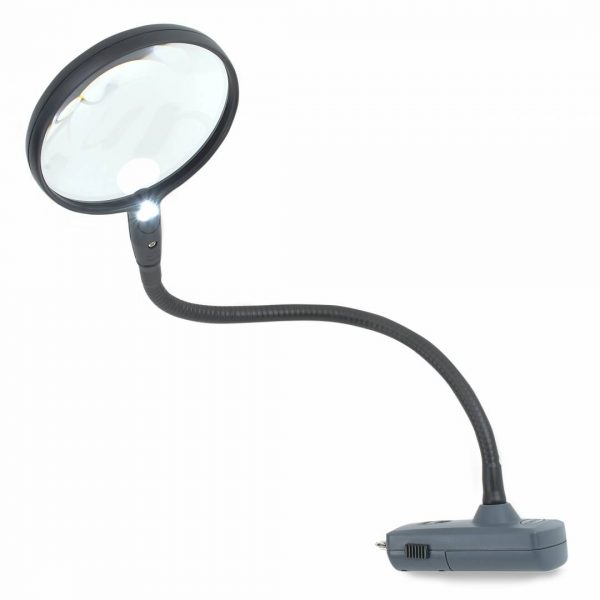 Kính lúp để bàn Carson MagniFlex CL-65 2x - Hàng chính hãng