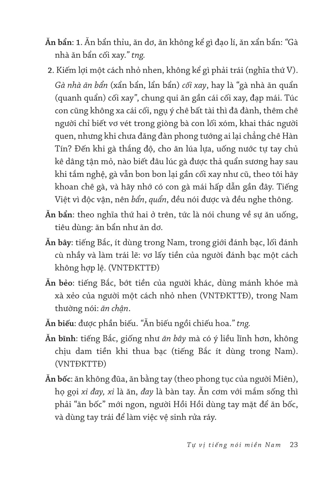 Vương Hồng Sển - Tự Vị Tiếng Nói Miền Nam - Bìa Cứng