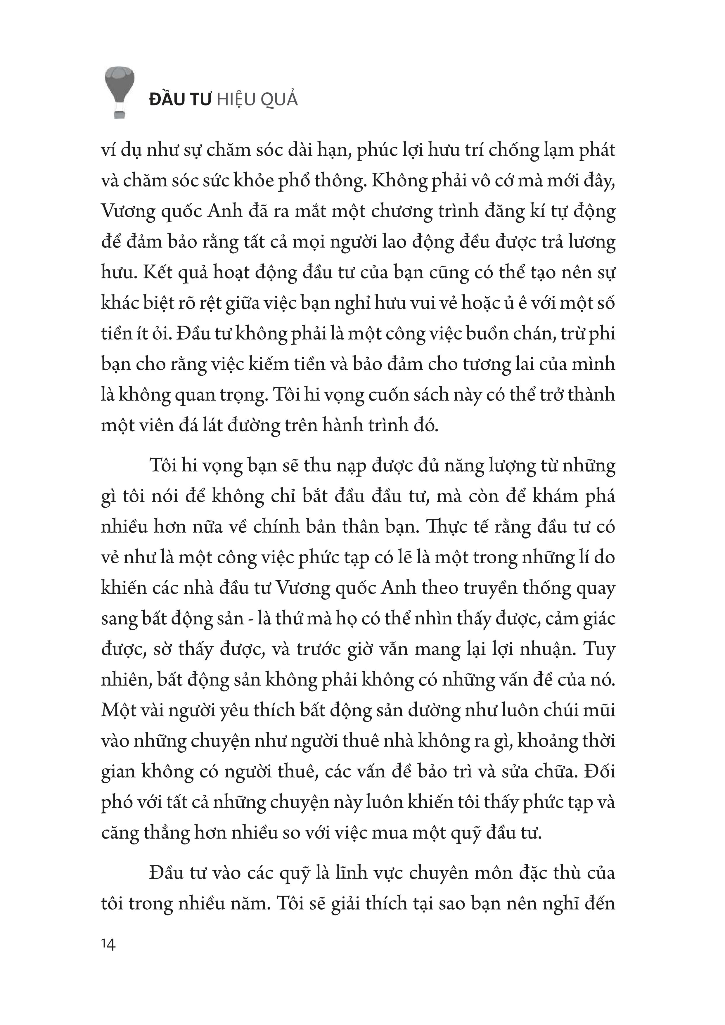 Sách - Đầu Tư Hiệu Quả - Cách đơn giản để trở nên giàu có thông qua đầu tư vào các quỹ