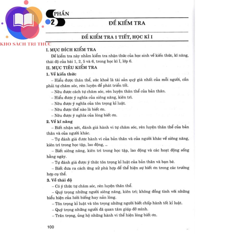 Sách - Kiểm Tra, Đánh Giá Giáo Dục Công Dân 6 (Theo Định Hướng Phát Triển Năng Lực)