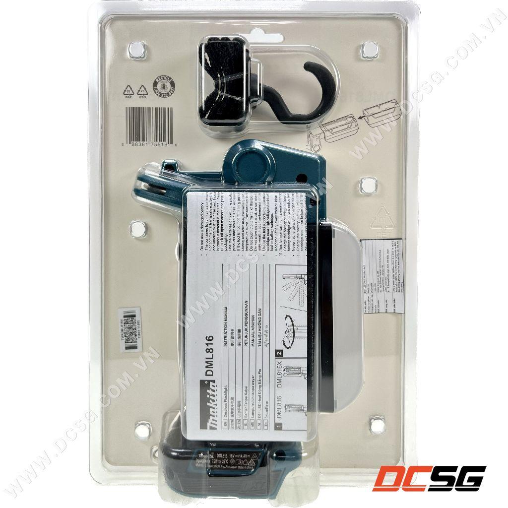 Đèn led dùng pin 14.4-18V 500Lm Makita DML816X | DCSG