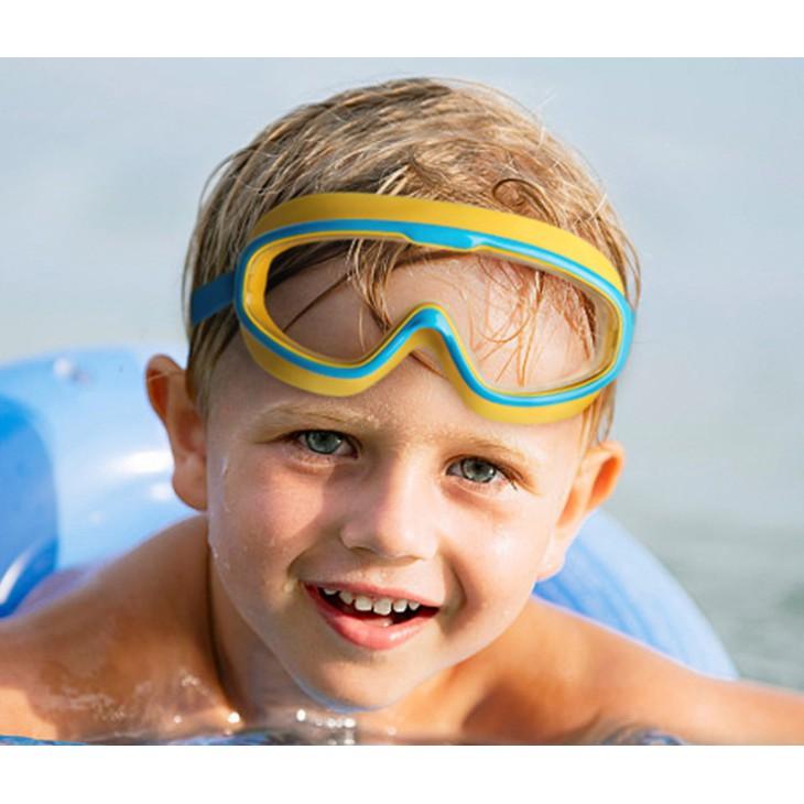Kính bơi trẻ em Coosa 958 thiết kế Panorama, không gọng, chống sương, chống tia UV - VivaSports
