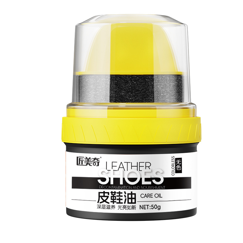 (50g) Xi Đánh Bóng Giày Da, Ghế Sofa, Áo Khoác Da, Túi Xách Và Các Loại Đồ Da Cao Cấp LEATHER SHOES - Hàng Nhập Khẩu