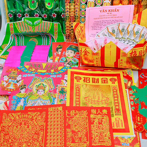 TRỌN BỘ GIẤY CÚNG ĐẦY THÁNG - THÔI NÔI CHO BÉ TRAI , BÉ GÁI