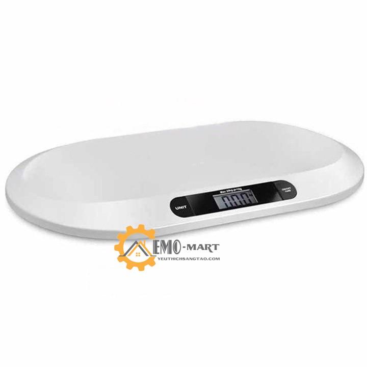 Cân điện tử cho bé sơ sinh BABY SCALE ️  ́️ Tải trọng tối đa 20kg - Độ chính xác 10g - Nhựa ABS an toàn