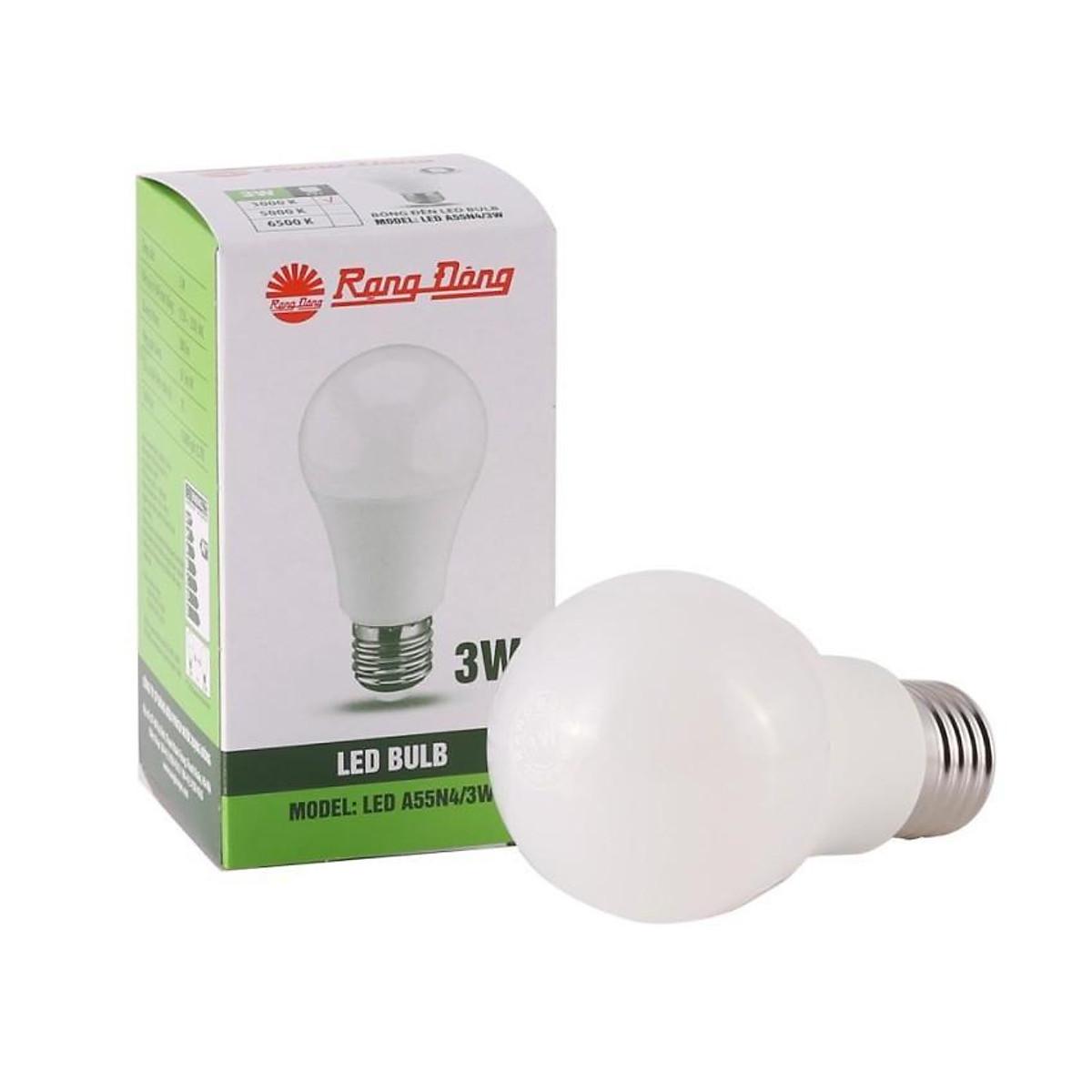 Bóng LED BULB 3W-5W-7W-9W Rạng Đông cho đèn học - 9W