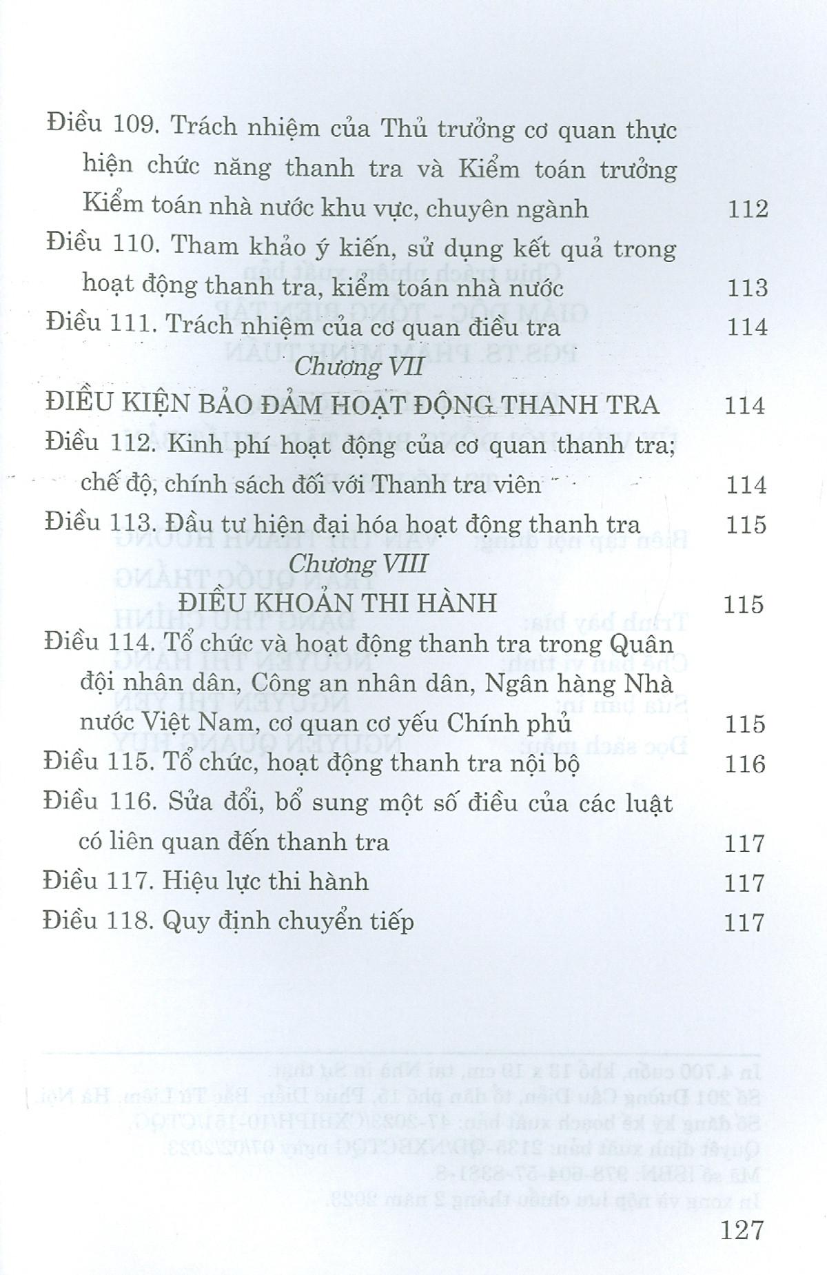 Luật Thanh Tra