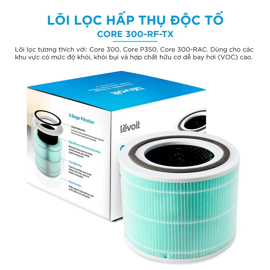Lõi Lọc Cho Máy Lọc Không Khí Levoit Core 300/300S - RF -TX | Bộ Lọc HEPA 3 Lớp | Hàng Chính Hãng