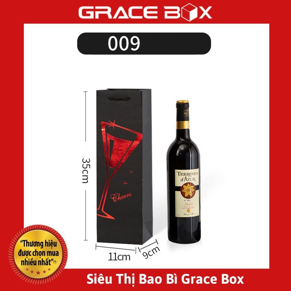 Túi Giấy Đựng Rượu Hàng Cao Cấp - Sang Trọng - Siêu Thị Bao Bì Grace Box