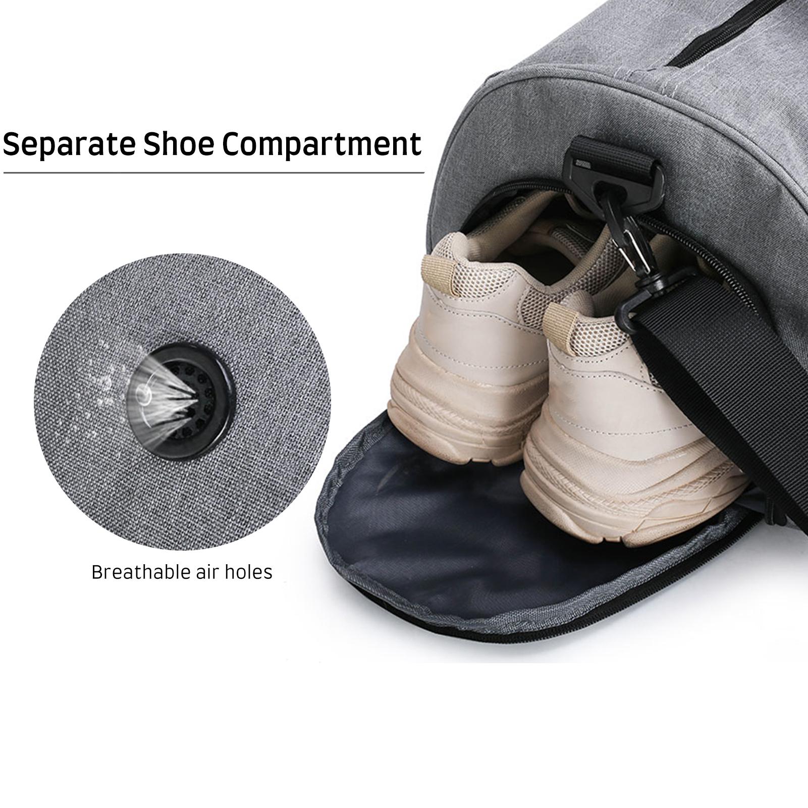 Túi đựng đồ tập thể dục Duffel dành cho nam và nữ với quai xách và dung tích lớn
